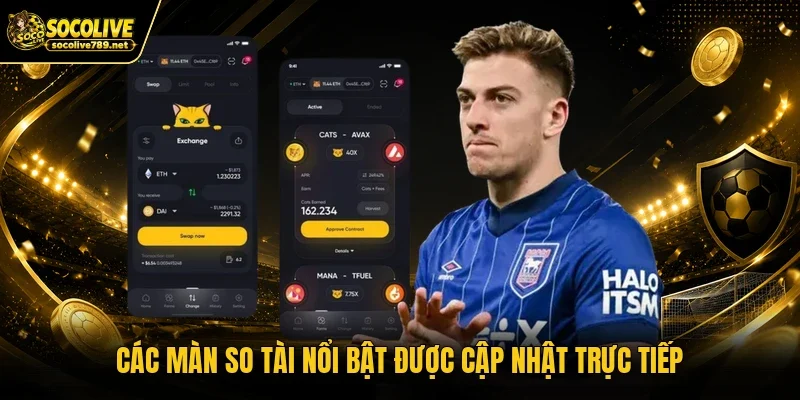 Các màn so tài nổi bật được cập nhật trực tiếp