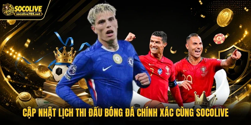 Cập nhật lịch thi đấu bóng đá chính xác cùng Socolive